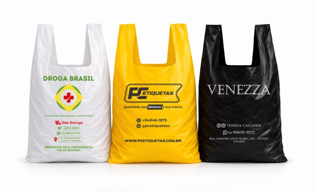 Qual a melhor espessura de sacola plástica para sua loja