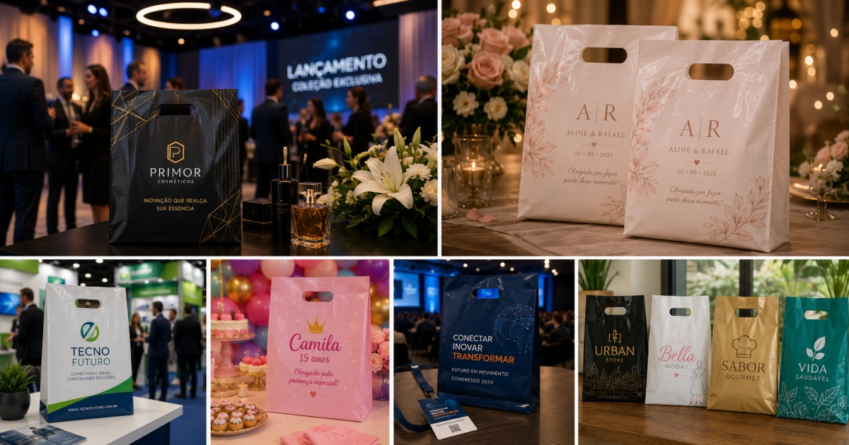 Personalização e Exclusividade: A Procura por Sacolas Customizadas para Eventos
