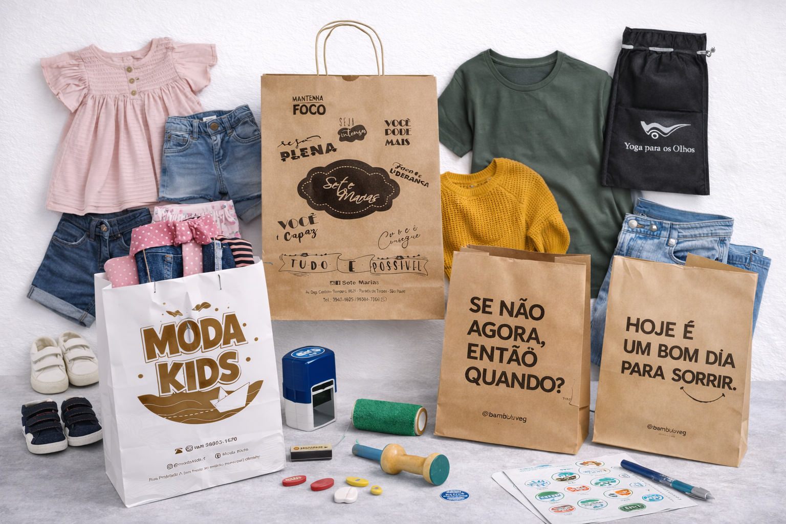 Papel Offset, Kraft e TNT